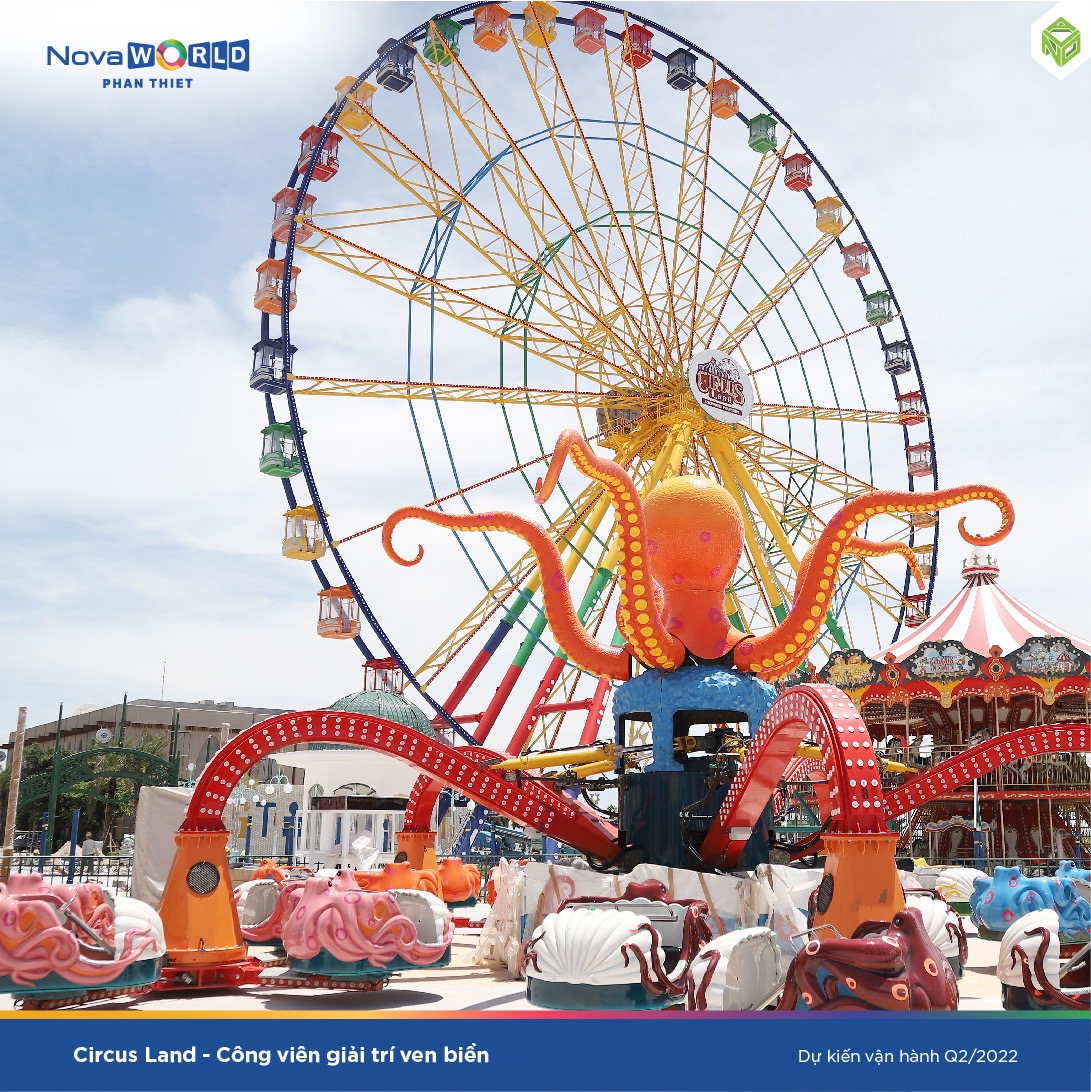 Circus Land - Công viên giải trí ven biển (Dự kiến vận hành Quý 2/2022)