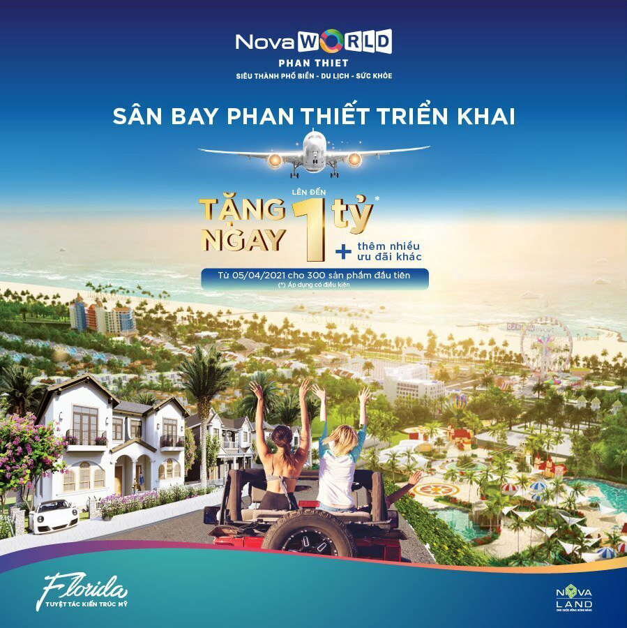 Chính sách bán hàng dự án Novaworld Phan Thiết mới nhất